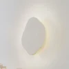 Lindby Gang|Pendellamper > LED-væglampe Nielson, beige, gips, 30 cm høj