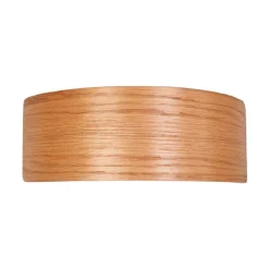 Væglamper|Væglamper ^ Lindby LED-væglampe Rafailia, bredde 23 cm, træ, 3.000 K