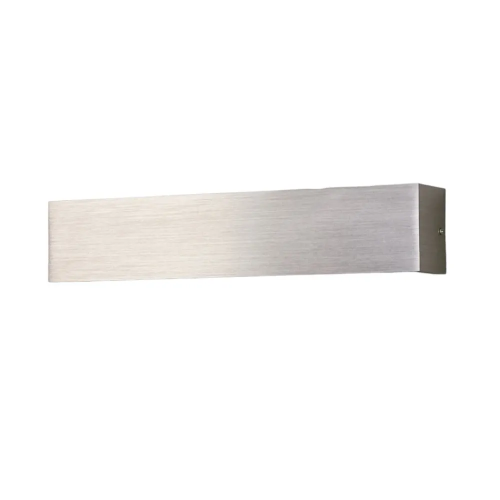 Lindby Væglamper|Væglamper > LED-væglampe Ranik, 40 cm, aluminiumsfarvet, metal