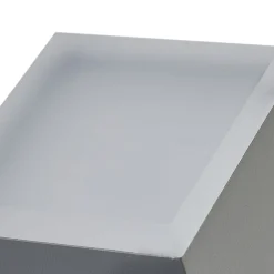 Lindby Væglamper > LED-væglampe Sally, 22 cm, grå, IP54, sensor
