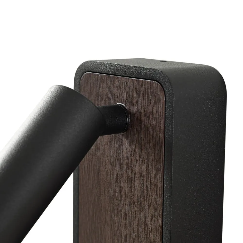 Lindby Væglamper|Væglamper > LED-væglampe Tallis, sort, USB-C, bevægelig