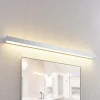 Væg- Og Spejllamper|Væglamper ^ Lindby LED-væglampe til badeværelset Layan, 120 cm, krom, metal