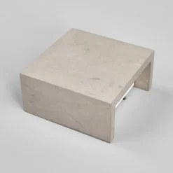 Væglamper|Væglamper ^ Lindby LED-væglampe Yva, grå, beton, 13 x 13 cm, op/ned