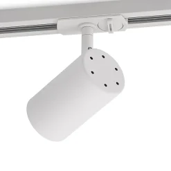 Lindby Arbejdsrum/Kontor|Gang > Linaro skinnespot, GU10, Ø 6 cm, hvid, 1-faset