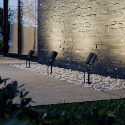 Lindby Terrassebelysning|Udendørs Spot > Lobelia spot med jordspyd, GU10, IP65
