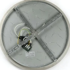 Lindby Loftlamper|Loftlamper > loftlampe Annica, rund, krom, metal, Ø 46cm
