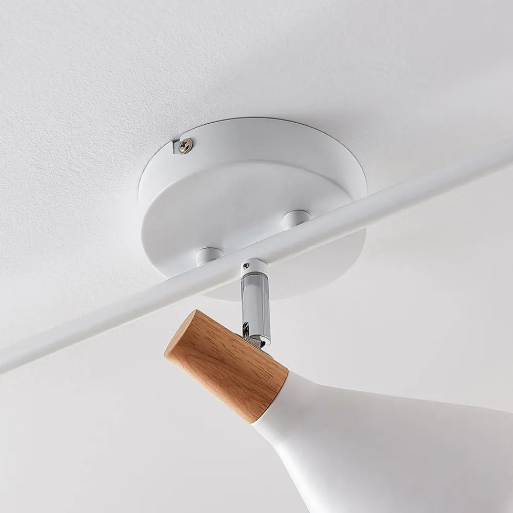Loftlamper|Loftlamper ^ Lindby loftlampe Arina, 53 cm, hvid, 3 lyskilder, E14