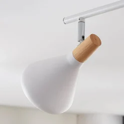 Loftlamper|Loftlamper ^ Lindby loftlampe Arina, 53 cm, hvid, 3 lyskilder, E14