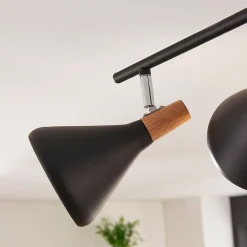 Loftlamper|Loftlamper ^ Lindby loftlampe Arina, 68 cm, sort, 4 lyskilder, E14