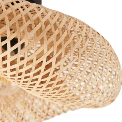 Lindby Loftlamper|Pendellamper > loftlampe Eleane, bambus, natur, Ø 50 cm