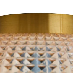 Lindby Loftlamper|Loftlamper > loftlampe Hildur, Ø 25 cm, ravfarvet, glas