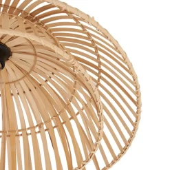 Lindby Loftlamper > loftlampe Ilajus, Ø 62 cm, naturlig bambus