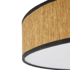 Lindby Loftlamper > loftlampe Jutis, beige, tang, Ø 50 cm