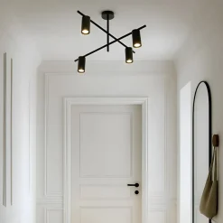 Lindby Loftlamper|Pendellamper > loftlampe Marilou, sandsort, 4 lyskilder, Ø 70 cm