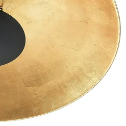 Lindby Loftlamper|Loftlamper > loftlampe Narisara, Ø 80 cm, E27, sort-guld