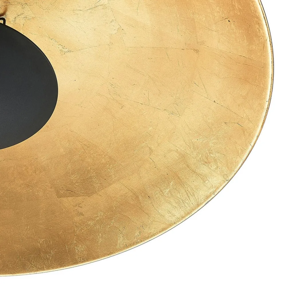 Lindby Loftlamper|Loftlamper > loftlampe Narisara, Ø 80 cm, E27, sort-guld