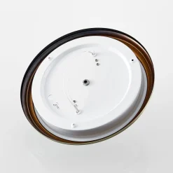 Lindby Gang|Loftlamper > loftlampe Pakka, messingfarvet, glas, 31 cm, E27