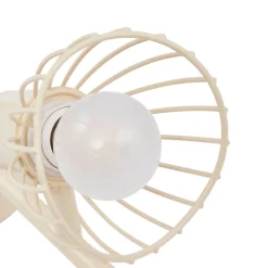 Loftlamper|Loftlamper ^ Lindby loftlampe Piena, beige, 6 lyskilder, metal, 150 cm