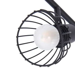 Lindby Gang|Loftlamper > loftlampe Piena, sort, 6 lyskilder, metal, 150 cm