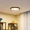 Lindby Gang|Pendellamper > loftlampe Pravin, Ø 40 cm, CCT, sort