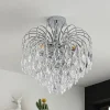 Loftlamper|Loftlamper ^ Lindby loftlampe Silino, grå, metal, Ø 40cm, E14