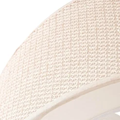 Lindby Loftlamper|Pendellamper > Loftlampe Soula, Ø 60 cm, beige, plast, E27