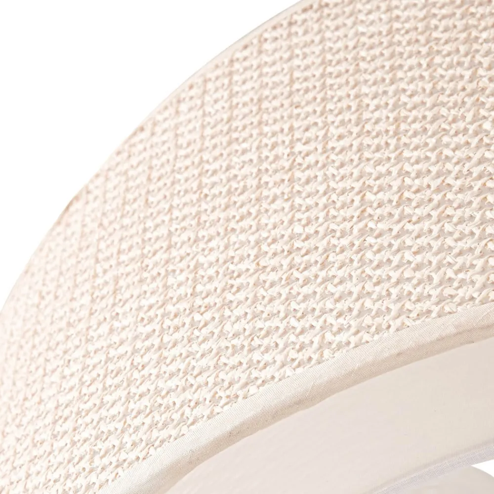 Lindby Loftlamper|Pendellamper > Loftlampe Soula, Ø 60 cm, beige, plast, E27