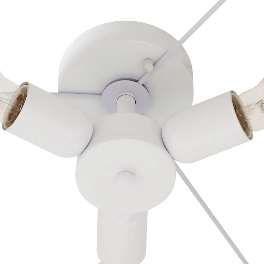 Lindby Loftlamper|Pendellamper > Loftlampe Soula, Ø 60 cm, beige, plast, E27