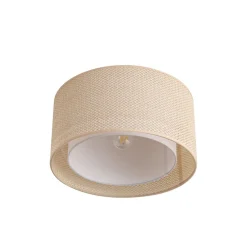 Lindby Loftlamper|Loftlamper > loftlampe Soula, Ø 40 cm, beige, plast, E27