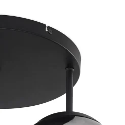 Lindby Gang|Loftlamper > loftlampe Teeja, smoke, 3 lyskilder, Ø47cm, glas, E27