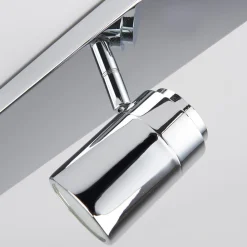 Gang|Loftlamper ^ Lindby loftlampe til bad Dejan, 85 cm, 4 lyskilder, krom, IP44