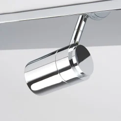 Gang|Loftlamper ^ Lindby loftlampe til bad Dejan, 85 cm, 4 lyskilder, krom, IP44