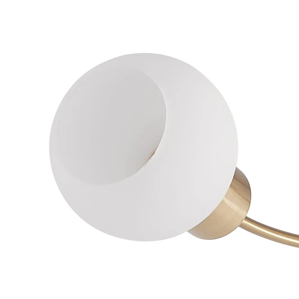 Lindby Gang|Loftlamper > loftslampe Ciala, 3-lys, messingfarvet, glas