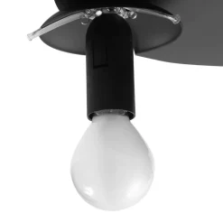 Loftlamper|Loftlamper ^ Lindby loftslampe Valentina, E14, grå, glas, Ø 36,6 cm