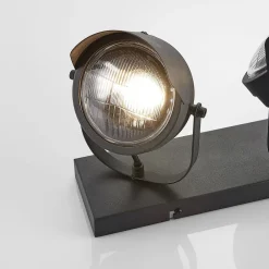 Lindby Loftlamper|Loftlamper > loftspot Henega, 52 cm, sort, 3 lyskilder