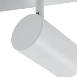 Gang|Loftlamper ^ Lindby loftspot Joffrey, 80 cm, hvid, 4 lyskilder, GU10