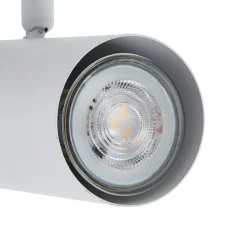 Gang|Loftlamper ^ Lindby loftspot Joffrey, 80 cm, hvid, 4 lyskilder, GU10