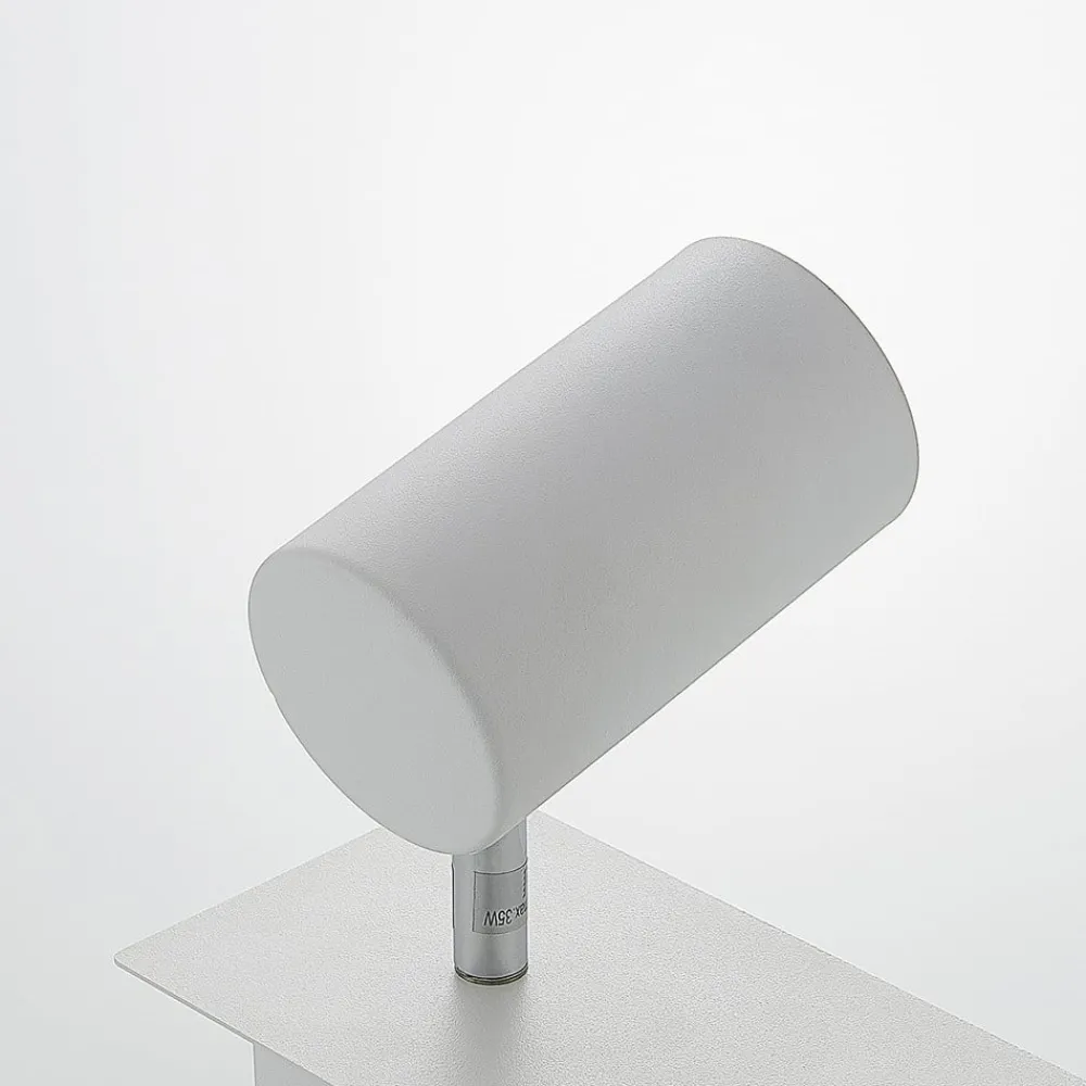 Lindby Gang|Loftlamper > loftspot Joffrey, 31 cm, 2 lyskilder, hvid, GU10
