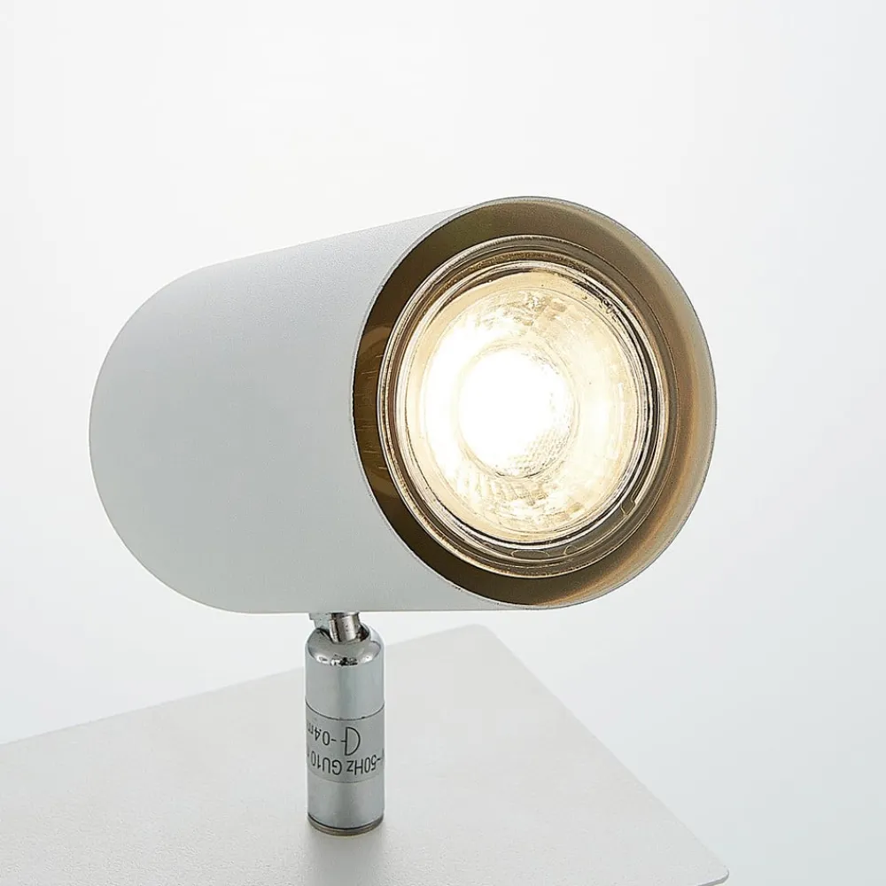 Lindby Gang|Loftlamper > loftspot Joffrey, 31 cm, 2 lyskilder, hvid, GU10