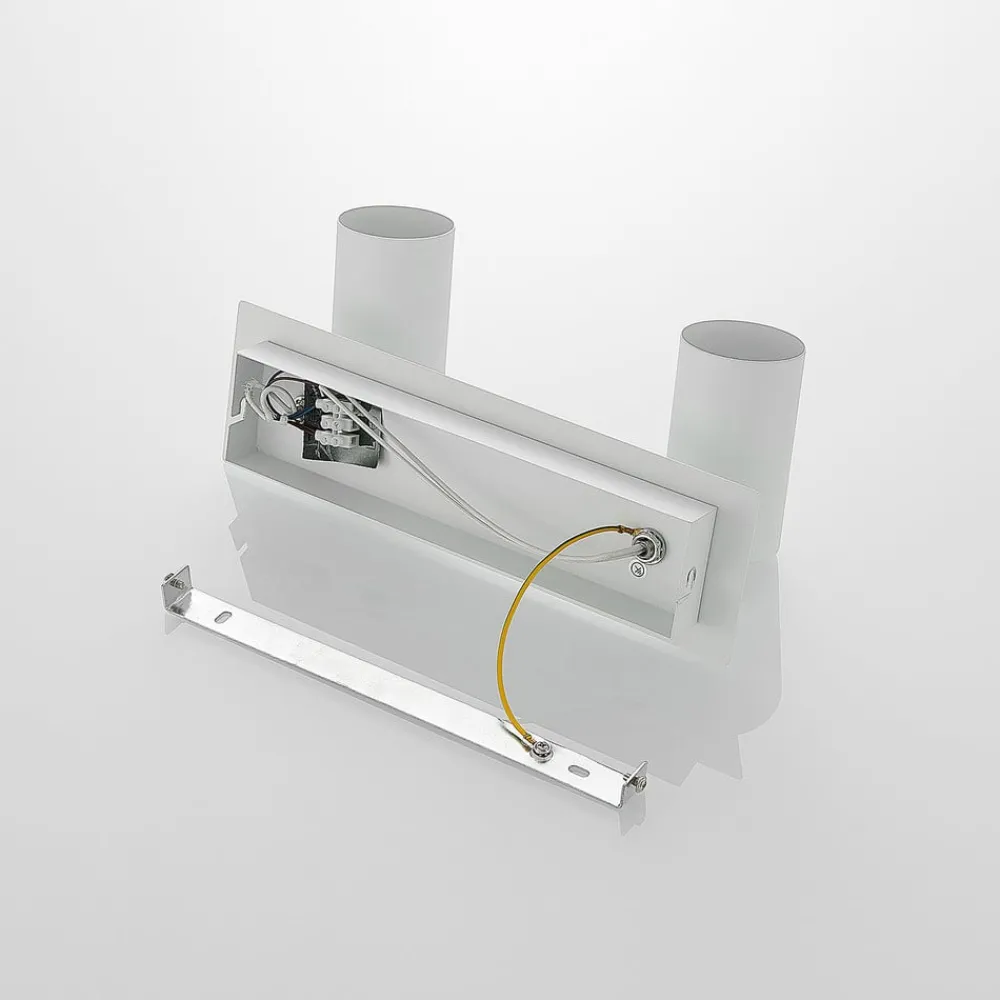 Lindby Gang|Loftlamper > loftspot Joffrey, 31 cm, 2 lyskilder, hvid, GU10