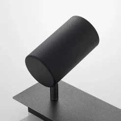 Lindby Gang|Loftlamper > loftspot Joffrey, 31 cm, 2 lyskilder, sort, GU10