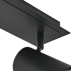Lindby Loftlamper|Loftlamper > loftspot Joffrey, 80 cm, sort, 4 lyskilder, GU10