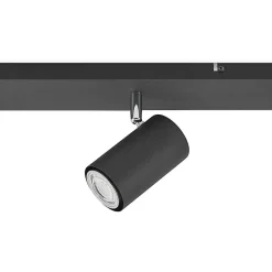 Lindby Gang|Loftlamper > loftspot Joffrey, 116 cm, sort, 6 lyskilder, GU10