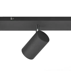 Lindby Gang|Loftlamper > loftspot Joffrey, 116 cm, sort, 6 lyskilder, GU10