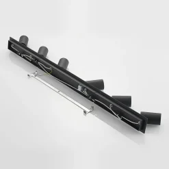 Lindby Gang|Loftlamper > loftspot Joffrey, 116 cm, sort, 6 lyskilder, GU10