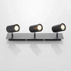 Lindby Gang|Loftlamper > loftspot Joffrey, 49 cm, sort, 3 lyskilder, GU10