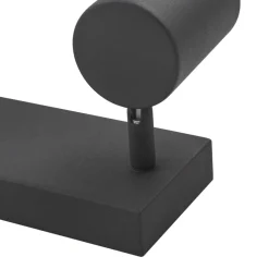 Lindby Arbejdsrum/Kontor|Gang > loftspot Jorell, 35 cm, sort, 3 lyskilder, metal