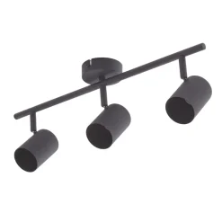 Lindby Arbejdsrum/Kontor|Gang > loftspot Jorell, sort, 51 cm, 3 lyskilder, GU10