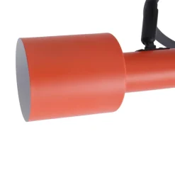 Lindby Arbejdsrum/Kontor|Loftlamper > loftspot Ovelia, orange/sort, 3 lyskilder, E27