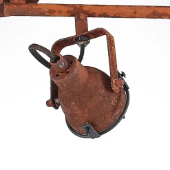 Lindby Loftlamper|Loftlamper > loftspot Scabra, 63 cm, rustbrun, 4 lyskilder, metal